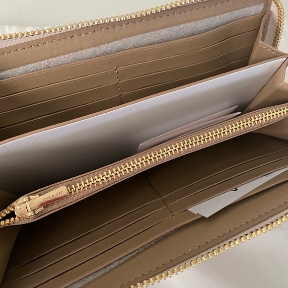 Coach limited edition long zip wallet - Picture 2 of 3
